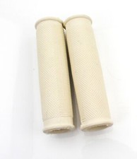 Mofa Moped Mokick Griff Gummi Satz 24mm 120mm Weiß