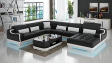 Ledersofa polster sitz eck - polster,