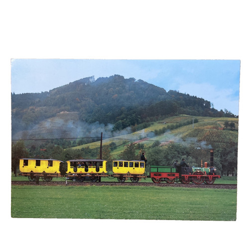 Postkarte zug eisenbahn - ak,