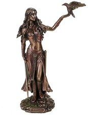 Morrigan keltische Göttin der Geburt der Schlacht und dem Tod Skulptur Figur 