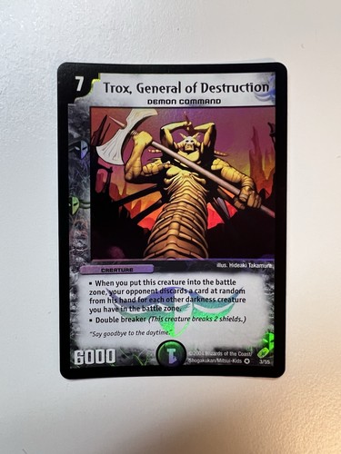 Duel masters karte - duel, trox