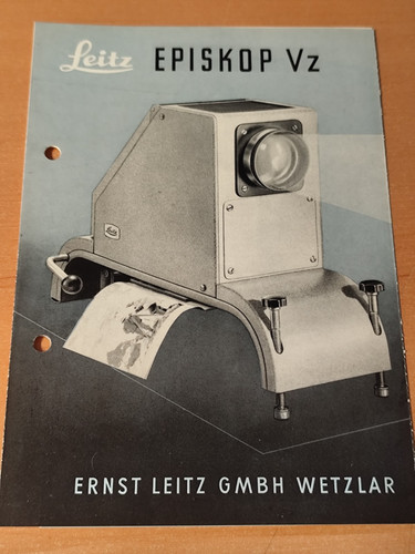 Prospekt leitz episkop foto - episkop, vz