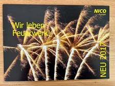 Alter NICO Feuerwerk Katalog
