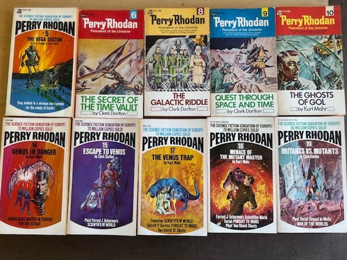 Perry rhodan paperback book - perry,