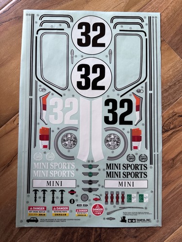 Tamiya 44021 mini cooper - 1/8,