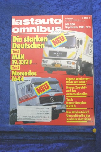 Lastauto omnibus man - 9/86, (y)