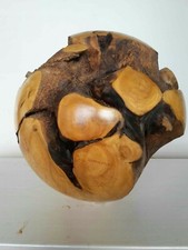 Kugel Holzkugel Wurzelholz