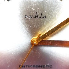 sol. ruhla TASCHENUHR, Ankerhemmung-gute Funkt. -Erinnerungsstück an d. DDR Zeit