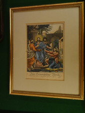 Kupferstiche, Bibel, Die Heilige Schrift, Altes, neues Testament, hand coloriert