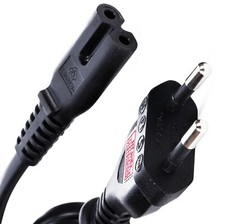 Hochwertiges Netzkabel 2-polig