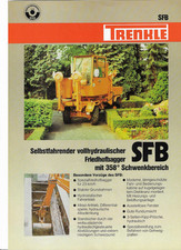 Trenkle Friedhofbagger, SFB, Prospekt, Traktor