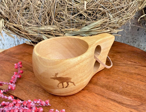 Kuksa holztasse mit - kuksa,