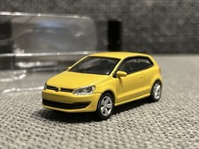 SEHR RAR Norev Volkswagen Polo 6R 1:64 VW Gelb Modellauto Diecast Dealer 3 Inch