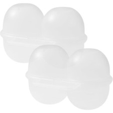 2St Mit Deckel Eierhalter Für