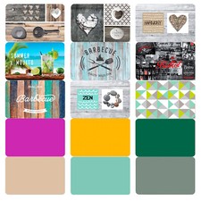 Tischset 4 Stück Platzset Tischmatte Platzdeckchen abwaschbar Schutz Venilia