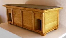 Katzenhaus  mit 2  Räumen