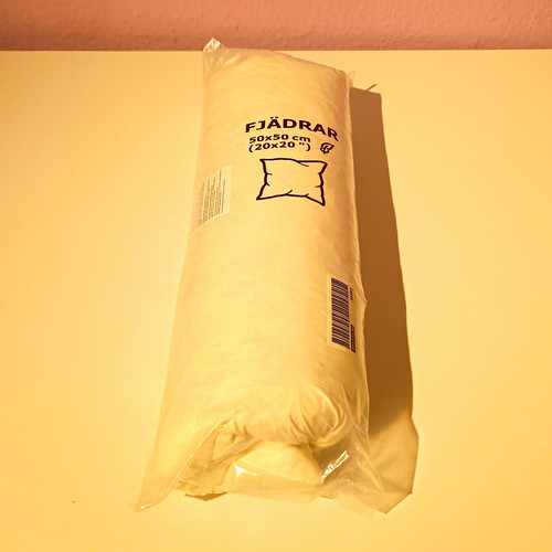 Ikea fjädrar kissen 50x50 - ikea,