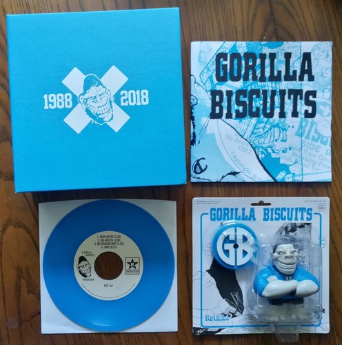 Gorilla biscuits box - biscuits,