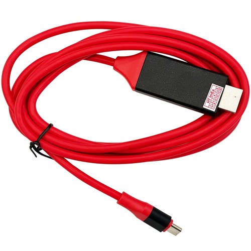 Usb auf hdmi konverter rot - auf,