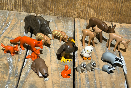 Playmobil wald tiere - wald,