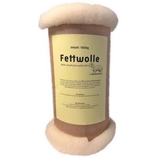 1000g Fettwolle (Heilwolle)