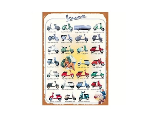 Vespa retro patina - vespa,