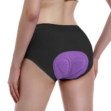 1/2er Fahrradhose Damen mit 4D Gel Sitzpolster Radhose Radlerhose Unterhosen