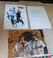 5 Original Autogrammkarten