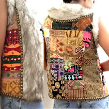 Weste Patchwork ✿ Festival Hippie Gipsy Vintage Weste Unisex ✿ NEU ! Unikat !