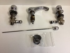 Dornbracht Athen Waschtischarmatur Chrom,  3-Loch Waschtisch, Rarität, Gebraucht