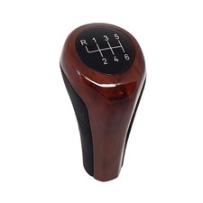 Schaltknauf Holz-Optik Schalthebel Braun 6 Gang für BMW 3er 5er 6er x3 x5 z3 z4