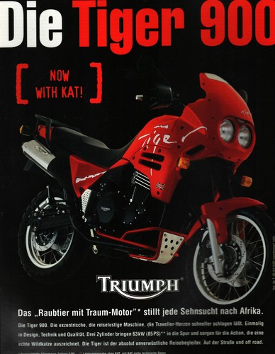 Prospekt triumph motorrad - prospekt,