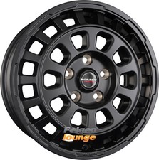 4x BORBET CW7 Black Matt 7x17