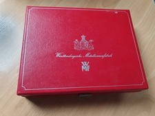 WMF - 6 Kaffeelöffel - versilbert - 90 M 15 - gedrehter Griff