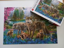 Trefl Puzzle 1000 Teile Wolfsfamilie