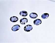1 Iolith Cordierit Wasser Safir  Oval  blau  8 x 6  / 8 x 5,5 mm  1,00 Carat  