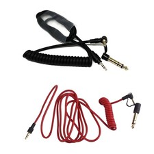 Beats Kopfhörer Ersatzkabel 3,5 mm auf 6,5 mm schwarz rot Dr Dre Detox