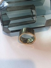 Damenring Edelstahl vergoldet