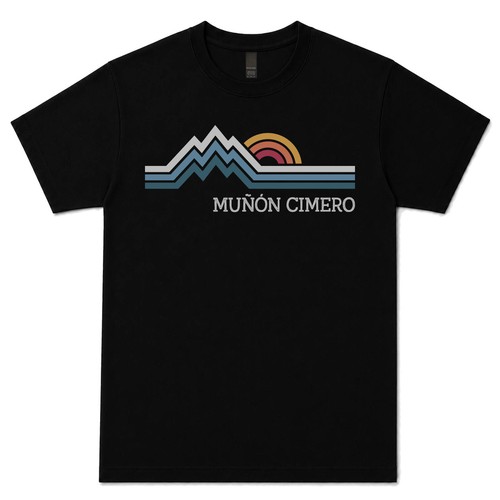 Muñón cimero retro logo - muÑÓn,