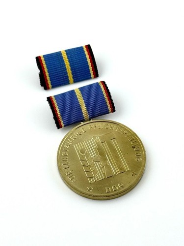 Ddr medaille langjährige - ddr,