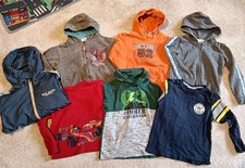 Junge Kleiderpaket Sweatshirt Langarmshirt 110 7 Teile jacke Pulli Spiderman 