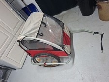 Sinnes Fahrrad Anhänger Rot Beige