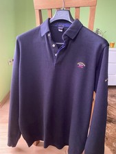 PAUL-SHARK Poloshirt,Polohemd ,Herren langarm xl-xxl, 52,54,Farbe marineblau