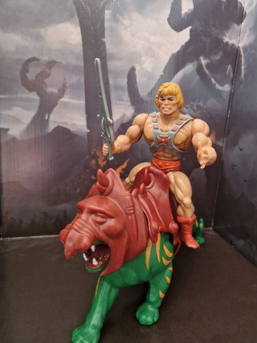 Man mit battlecat vintage - he,