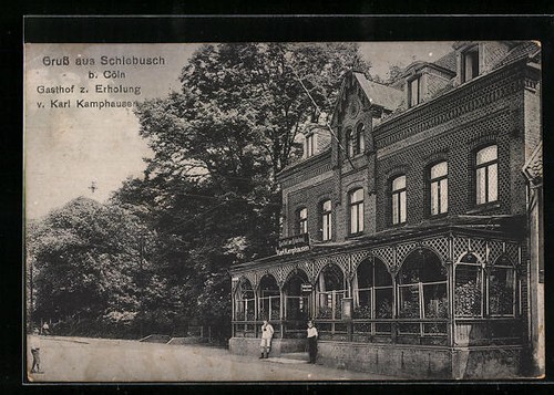 Ansichtskarte schlebusch - schlebusch, b