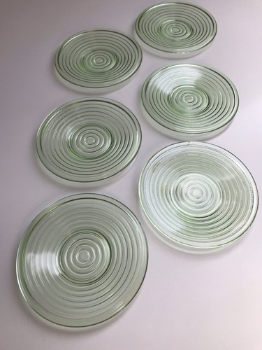 Glasteller art deco - glasteller,