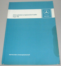 Werkstatthandbuch Mercedes 280 S 450 SE / SEL W 116 Klimautomatik Klima 04/1976