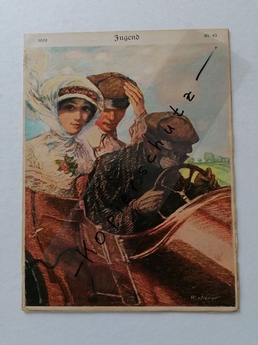 Original zeitschrift jugend - zeitschrift,