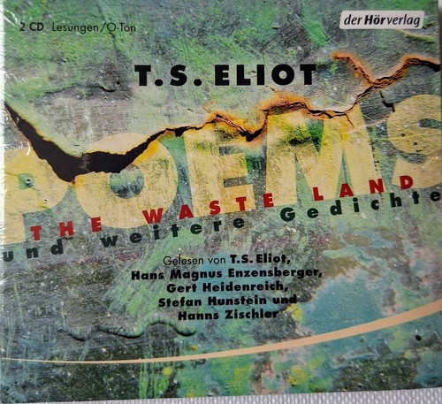 Poems von thomas stearns - stearns, eliot