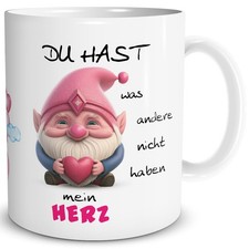 Tasse Zwerg Mein Herz Spruch